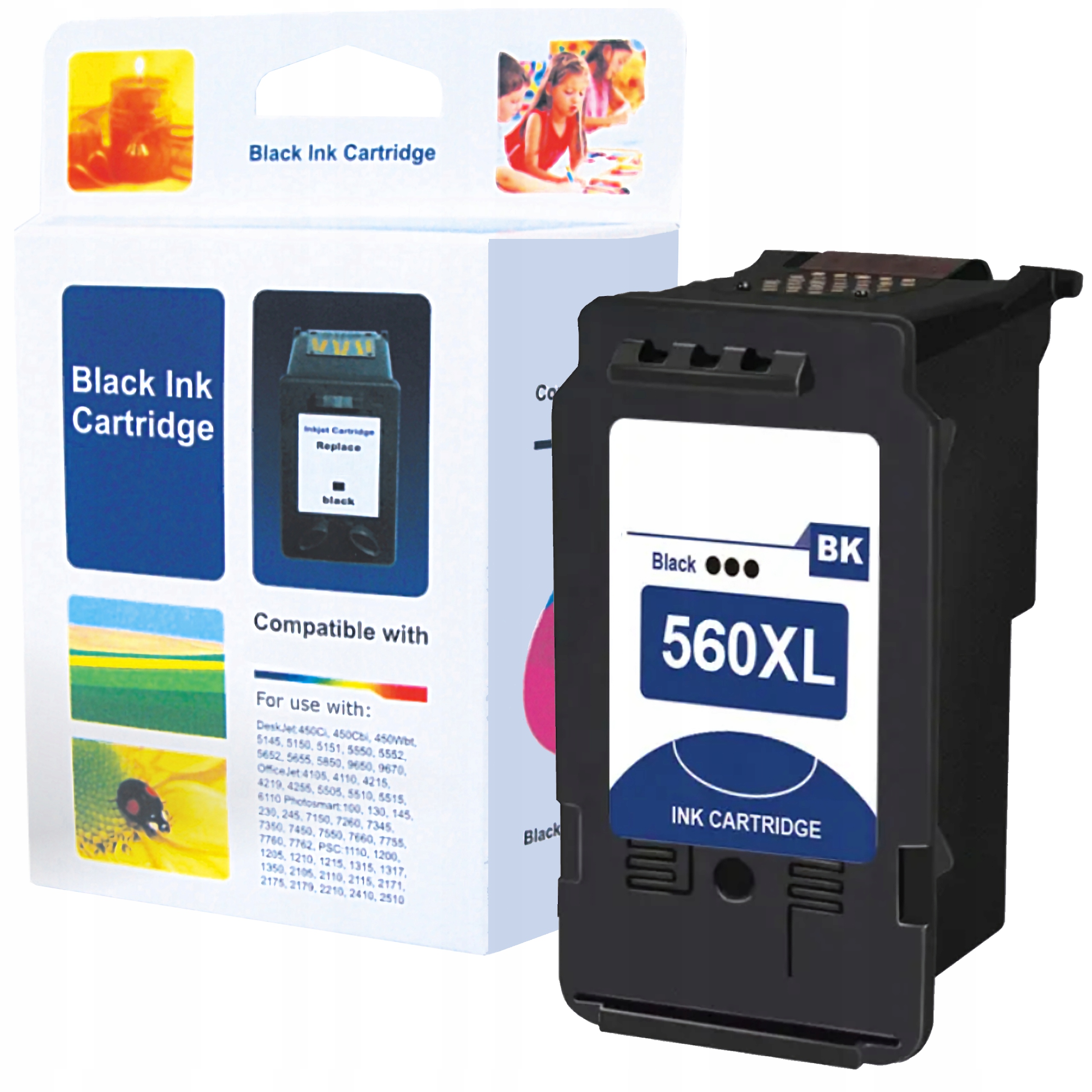 Nový 1one atrament PG 560 XL PIXMA TS5351a TS5351 TS5352a TS5350 pre Canon čierna (čierna)